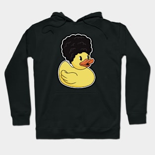 Funny Big Hair Rubber Ducky Hoodie